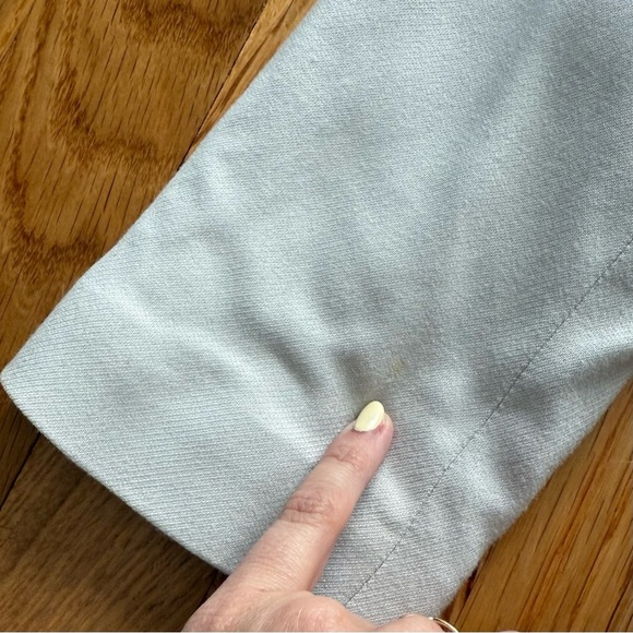 Helmut Lang Light Gray Tailored One-Button Blazer Size 2 – Made in USA - Picture 3 of 7